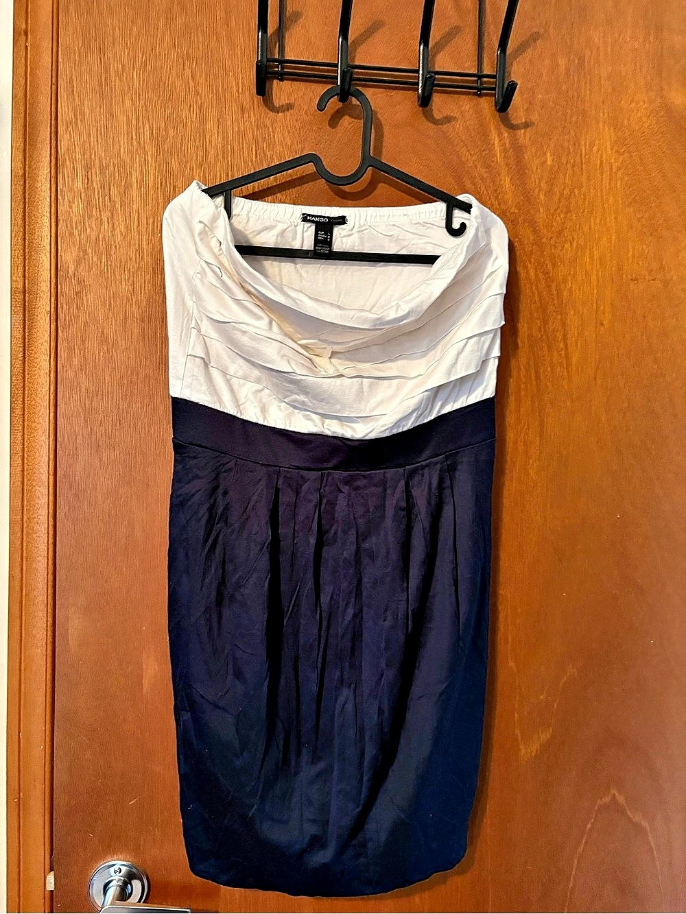Mango Color Block Mini Dress - Picture 2 of 6